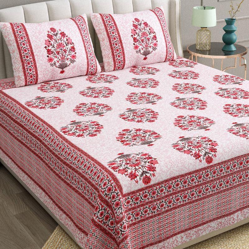 Sinayi Floral Cotton Bedsheet - 180 TC media 3