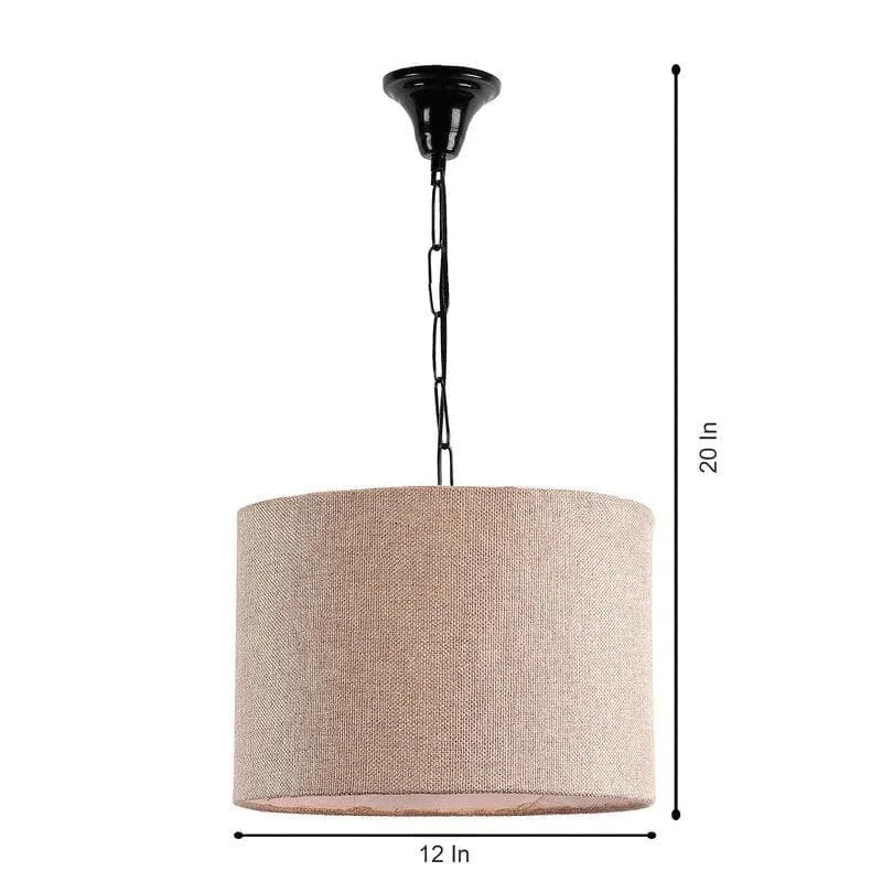 Morgana Fabric Ceiling Lamp media 5
