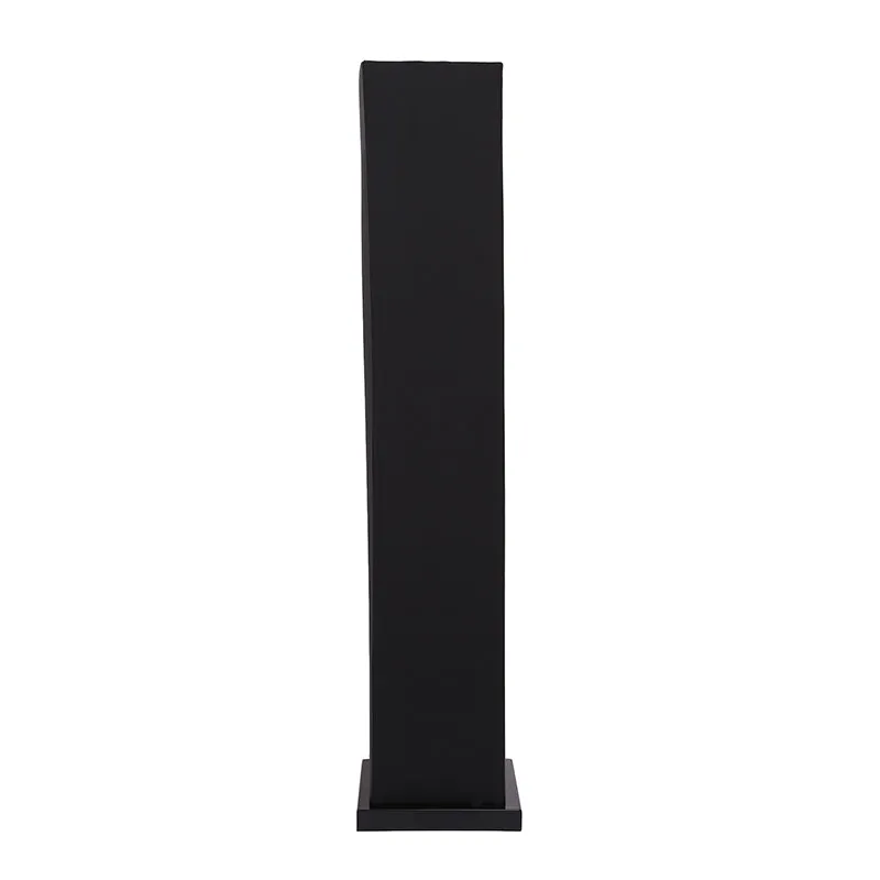 Ruya Wooden Tower Floor Lamp - Black media 4