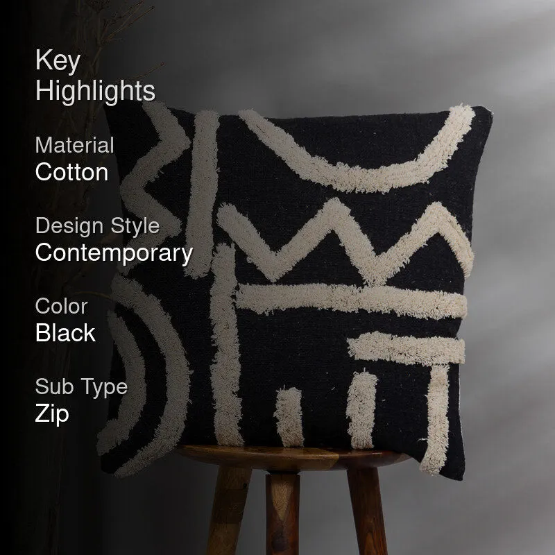 Twill Tribe Tufted Cushion Cover media 2