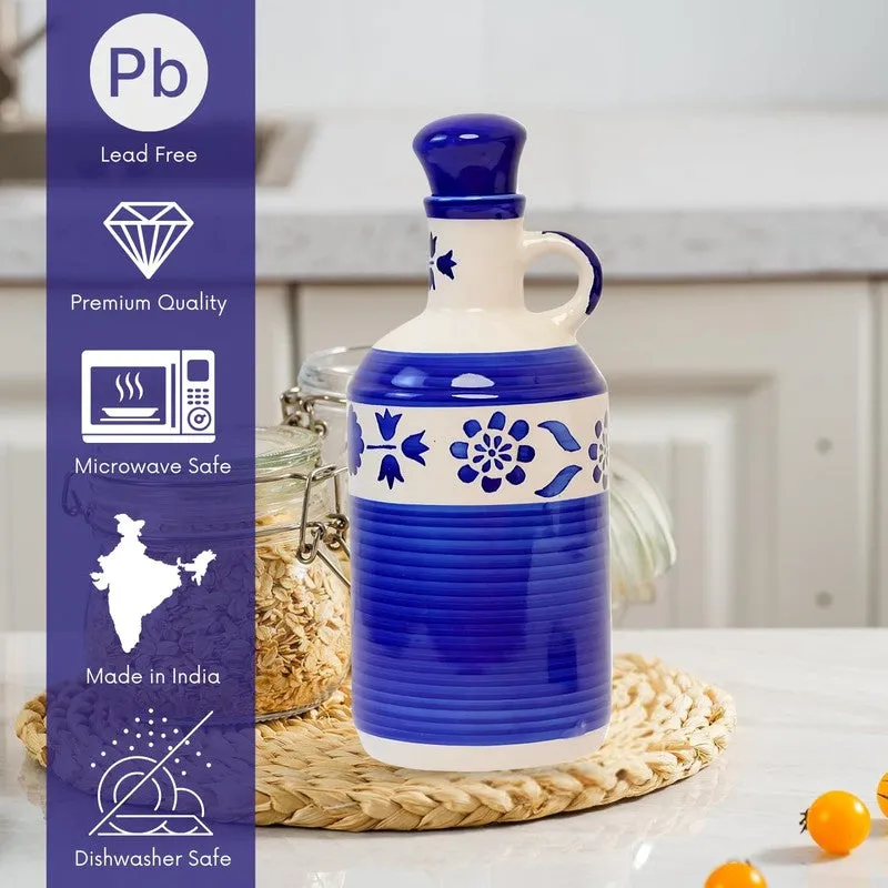 Farmhouse Ceramic Oil Dispenser - 1000 mL media 5