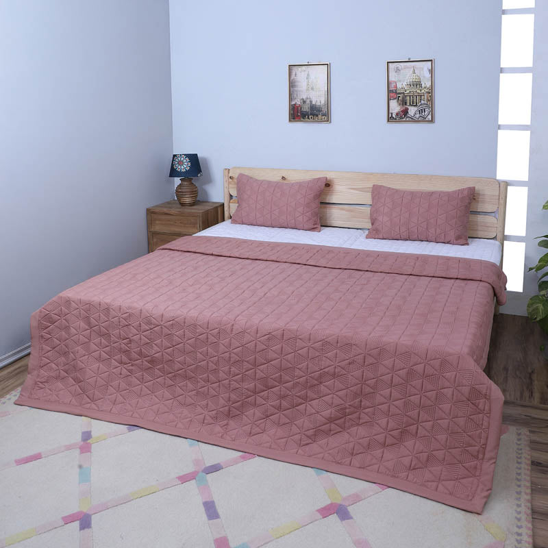 Starsia Microfiber Bedcover - Peach media 3