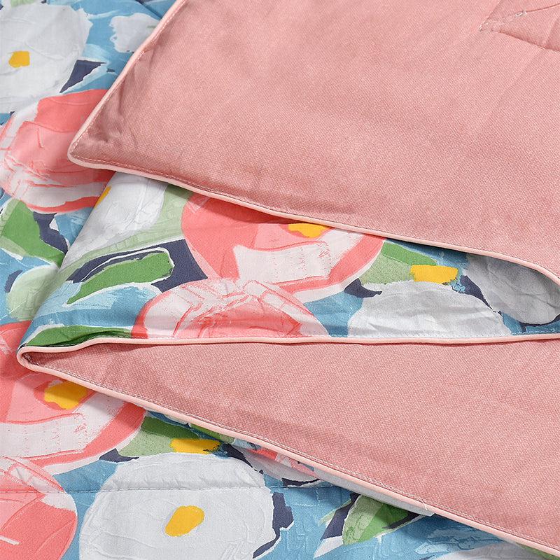 Liam Floral Cotton Comforter  - 210 GSM media 5