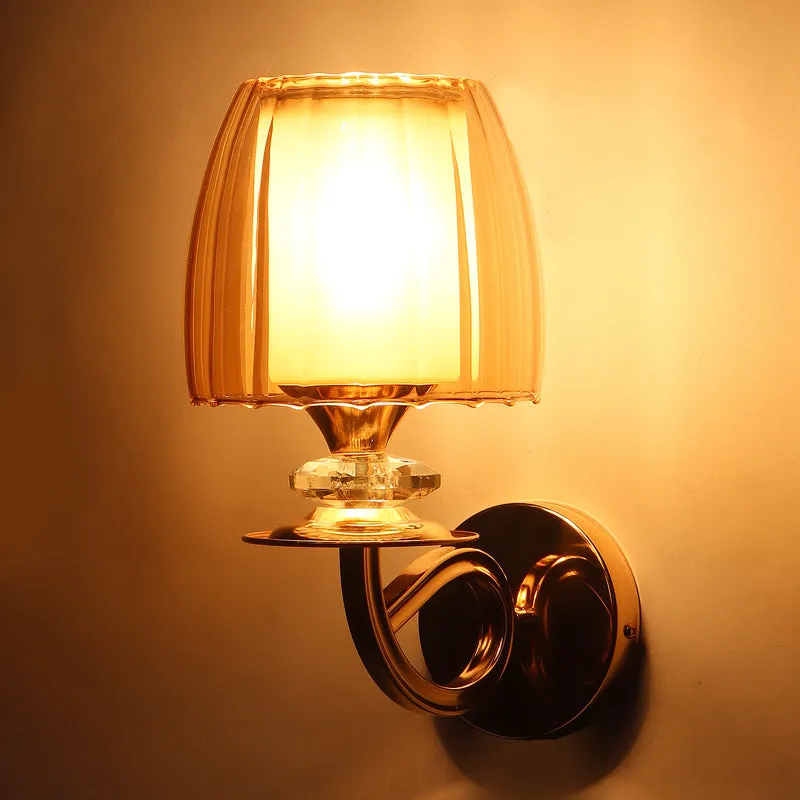 Glo Iron Wall Lamp With Glass Shade media 7