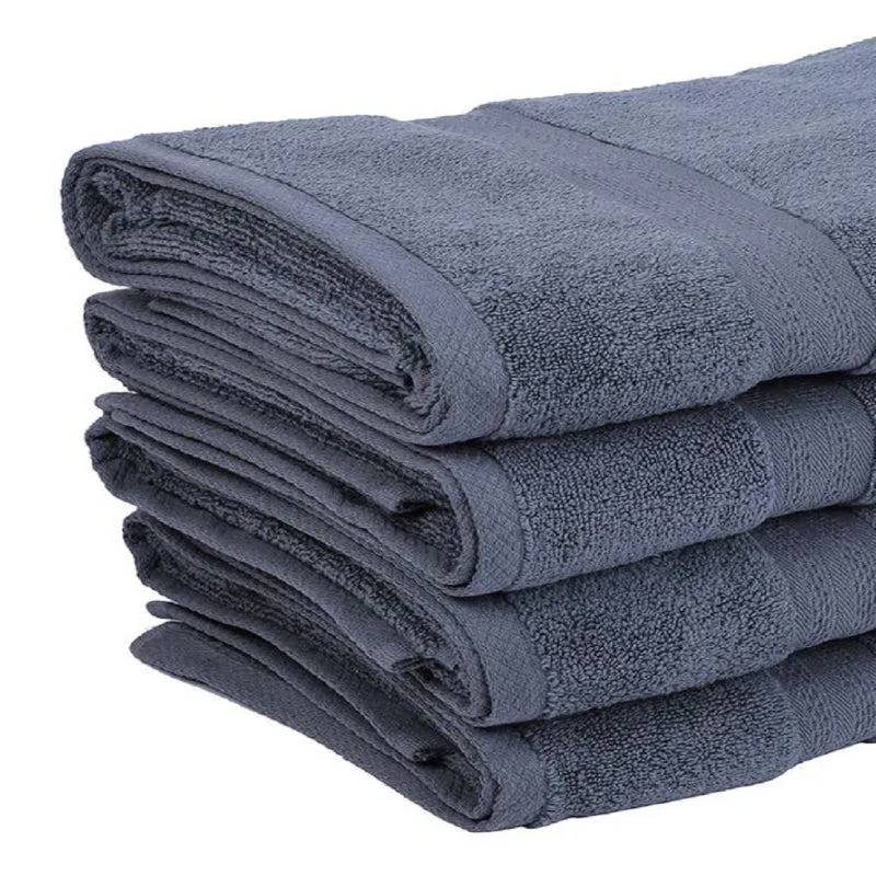 Miorah Bath Towel (Grey) - Set Of Four media 4