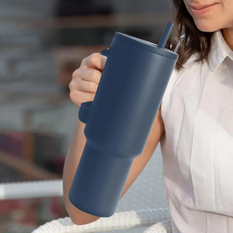 Hydra Boost Stainless Steel Tumbler (1200 ML) - Shadow Blue media 7