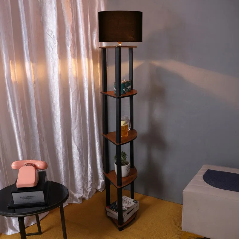 Cylindra Mist Floor Lamp (Black) media 4