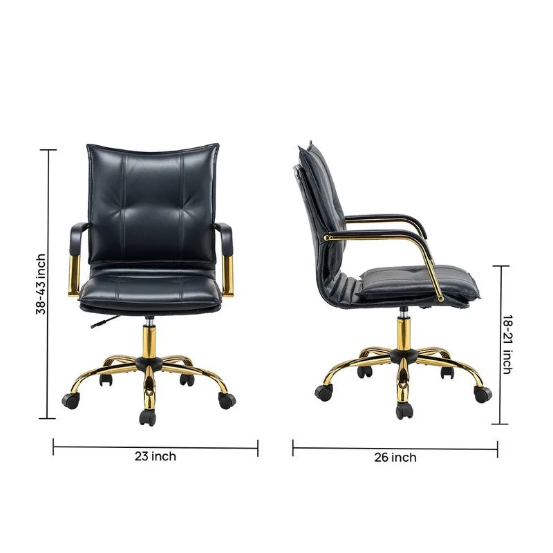 Synkra Metal Office Chair - Black media 9
