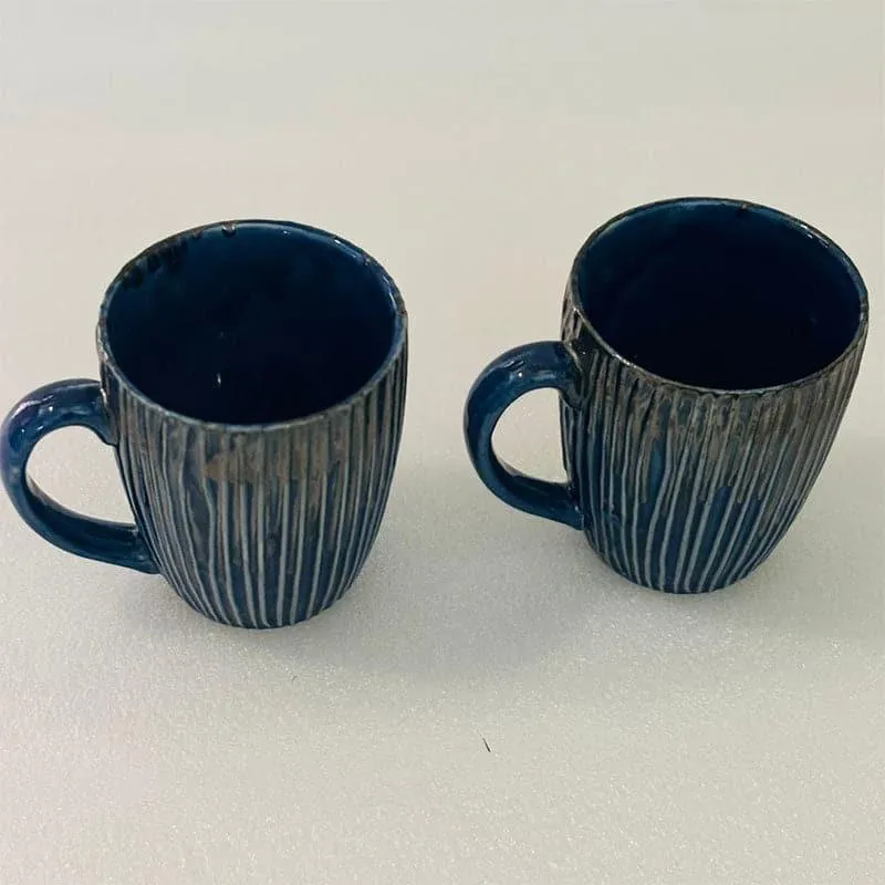 Hipashi-Mug Ceramic Coffee Mug (300 mL Each) - Set of Two media 4