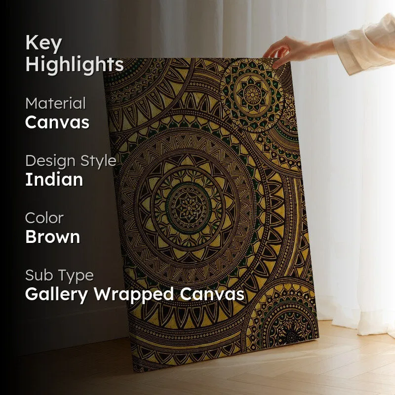 Mandala Vastu Canvas Wall Art & Paintings media 2