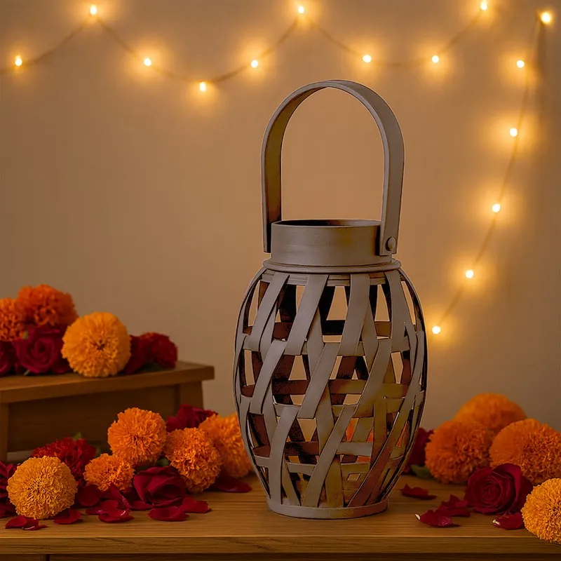 CalmCord Bamboo Tea Light Candle Holder media 3