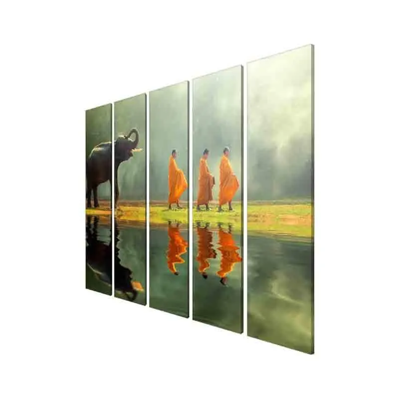 Selflessness Wall Art - Five Piece Set media 4
