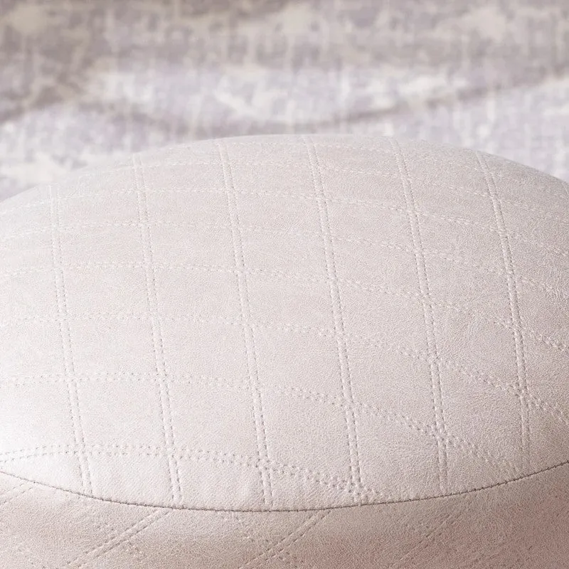 Urban Pouf Ottoman (Grey) - Set Of Two media 5