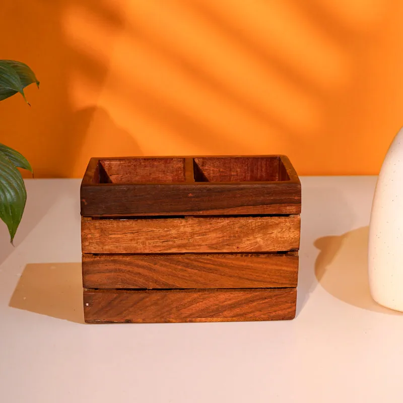 Timber Tidy Wood Cutlery Stand media 6