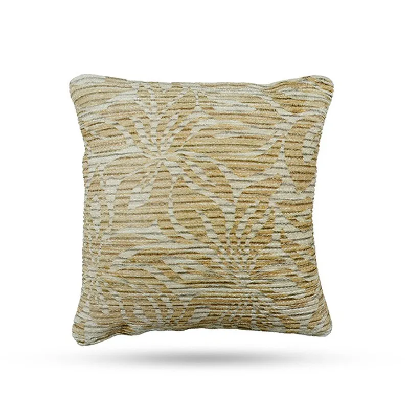 PetalReverie Cushion Cover (Gold) - Set Of Five media 3