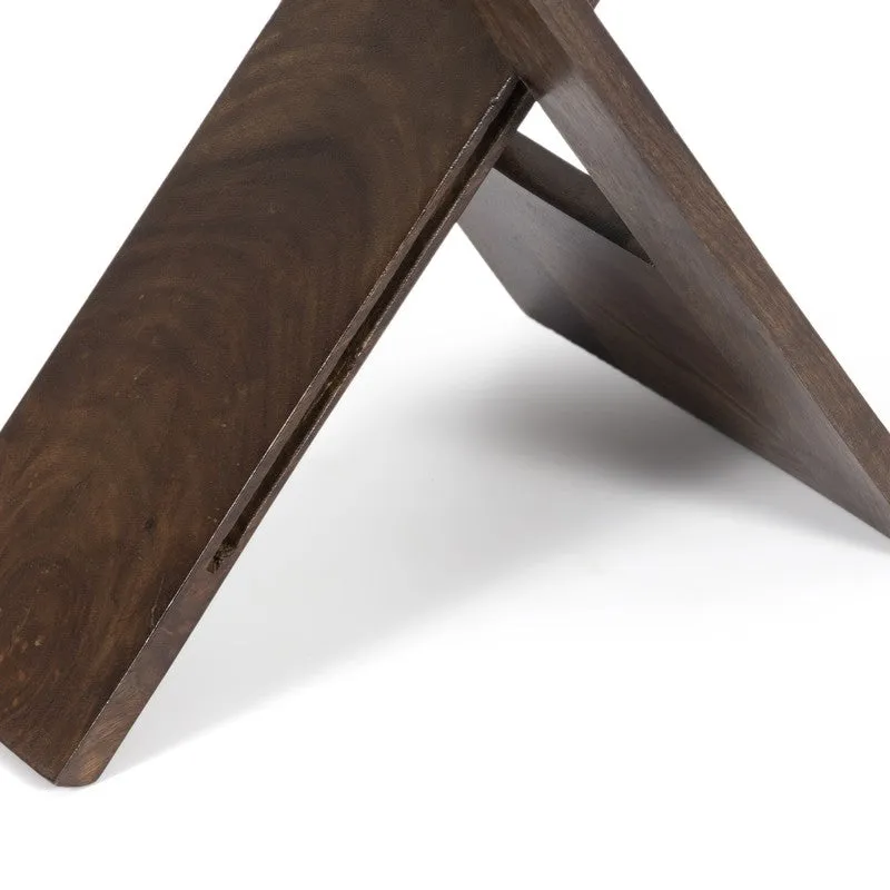 Gavro Sheesham Wooden Stools (Grey) - Set Of Two media 7