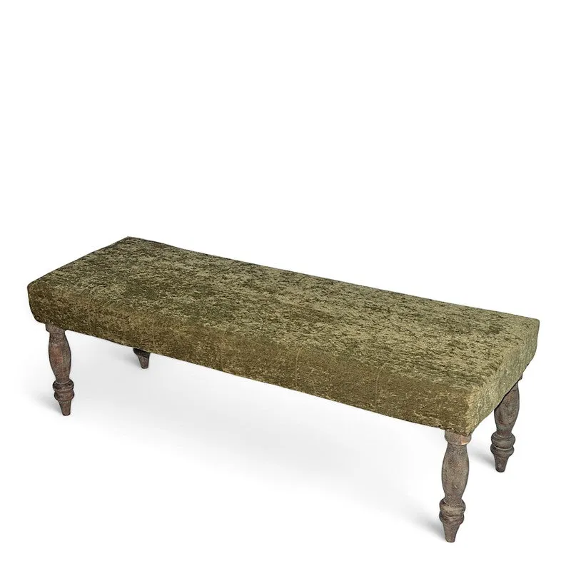 Bavon Sheesham Wooden Bench - Green media 5