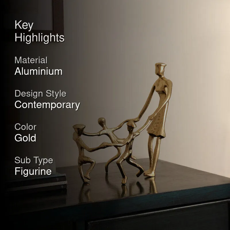 Ringa Ringa Roses Showpiece - Gold media 2