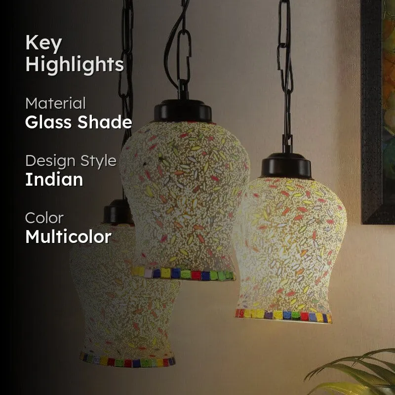 Chroma Glitter Cluster Ceiling lamp media 2