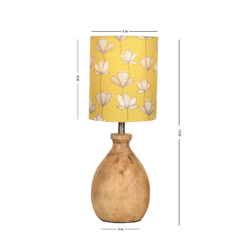 Flora Kumbha Fabric Table Lamp - Yellow media 6