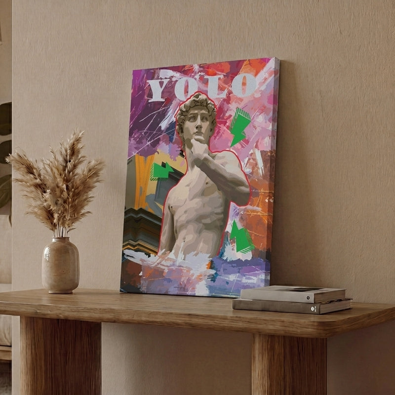 Yolo Romo Glam Canvas Wall Painting