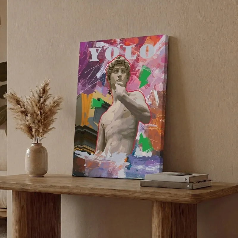 Yolo Romo Glam Canvas Wall Painting media 1