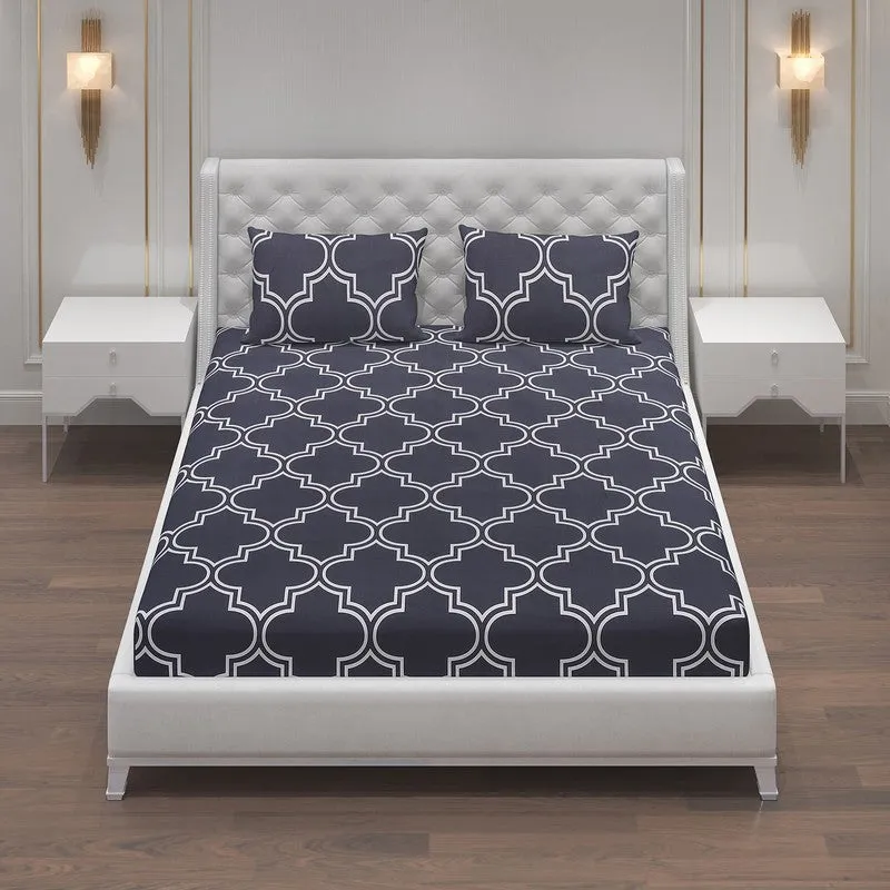 Monte Carlo Inkora Bedsheet (Blue) - 120 GSM media 4