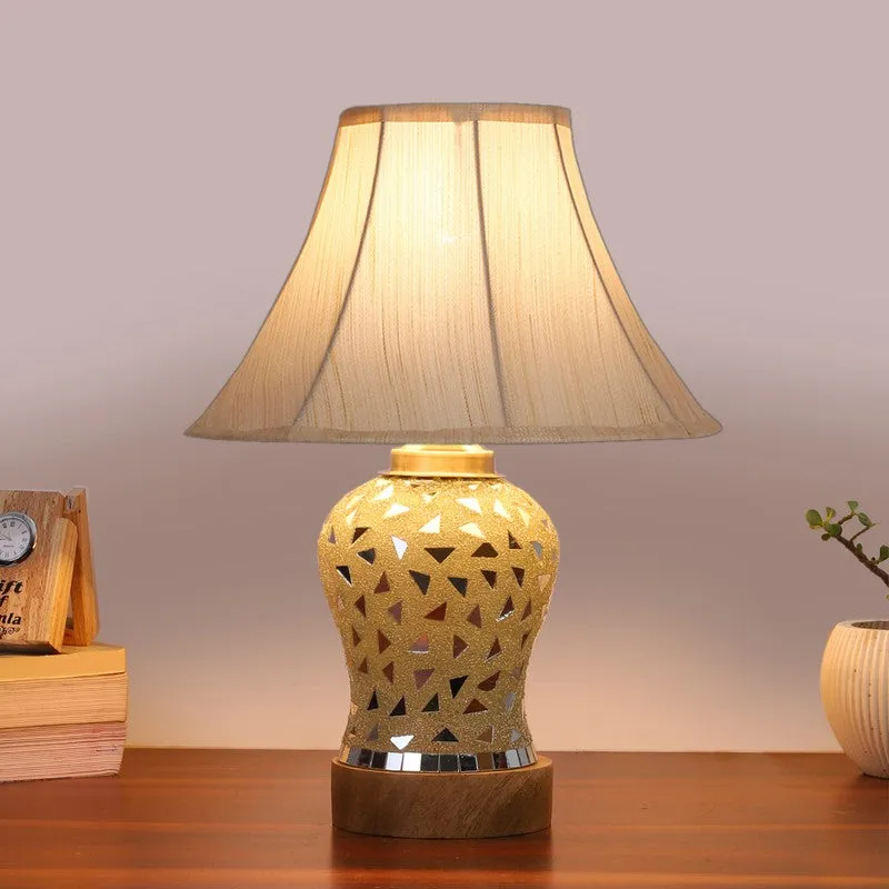 Virexa Wooden Table Lamp - Multicolor media 2