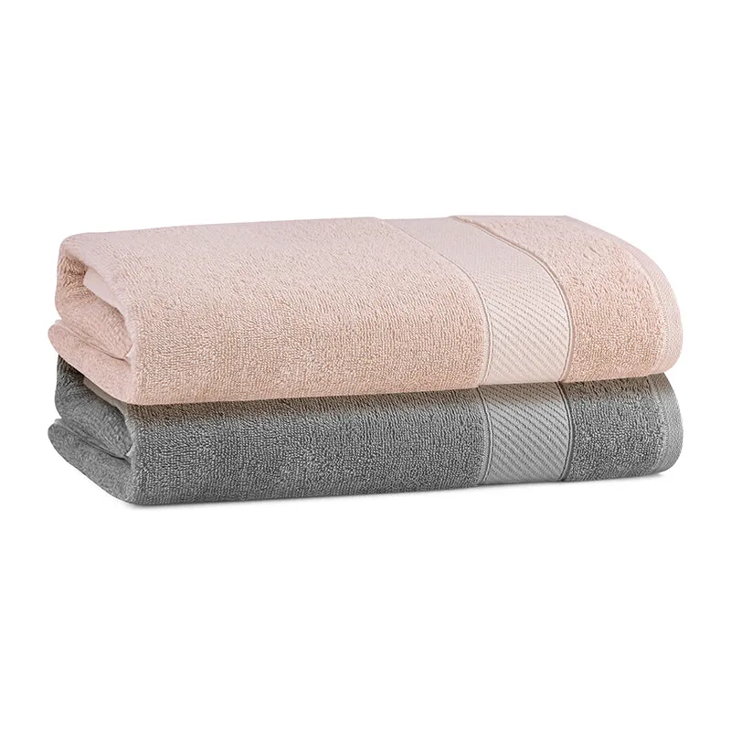 Reign Bath Towel (Steel Grey & Sandstone) - Set Of Two media 5