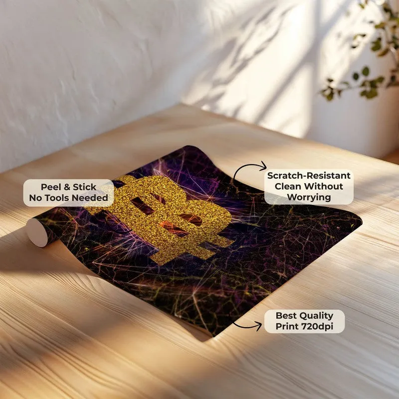 Golden Crypto Wall Poster media 8