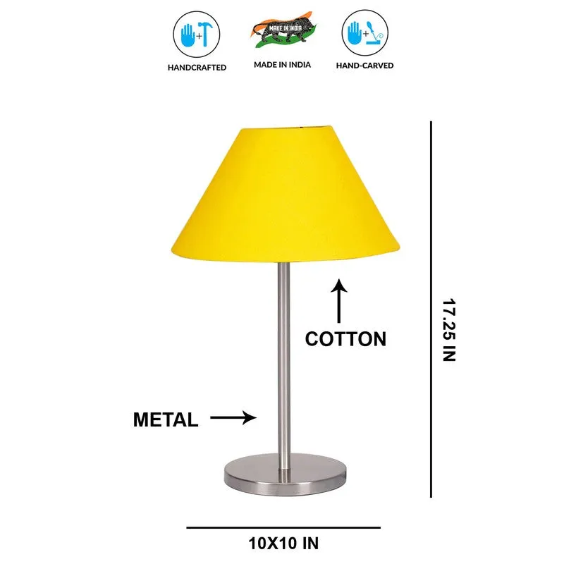 Noctra Nova Glow Metal Table Lamp - Yellow media 8