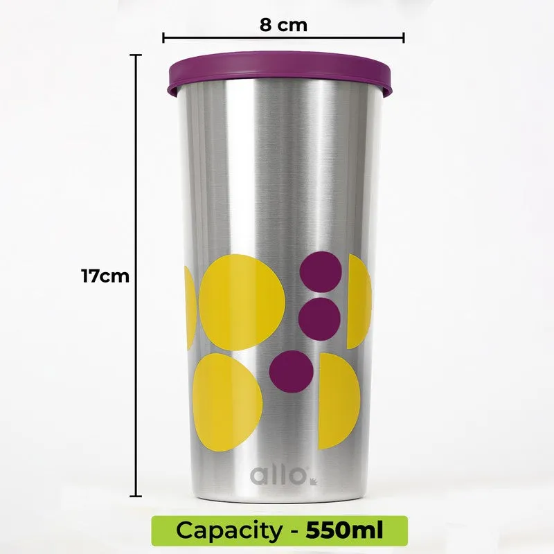 Quiva Steel Tumbler - 550 ML media 6
