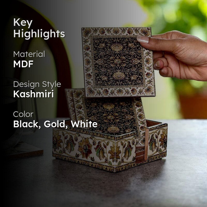 Inaayat Coasters - Set Of Four media 2