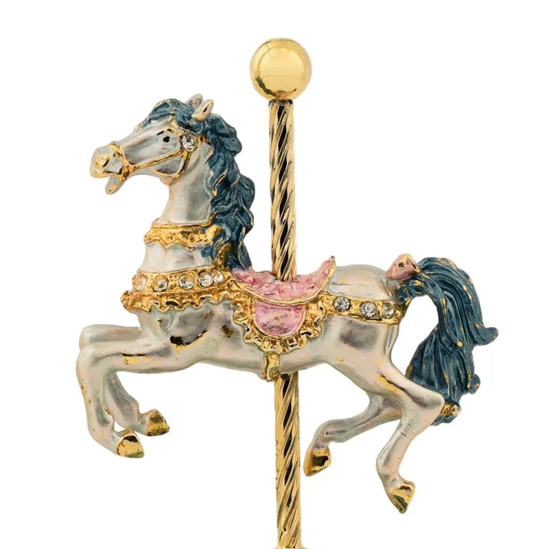 Royal Gallop 24K Gold Plated Mild Steel Showpiece media 5