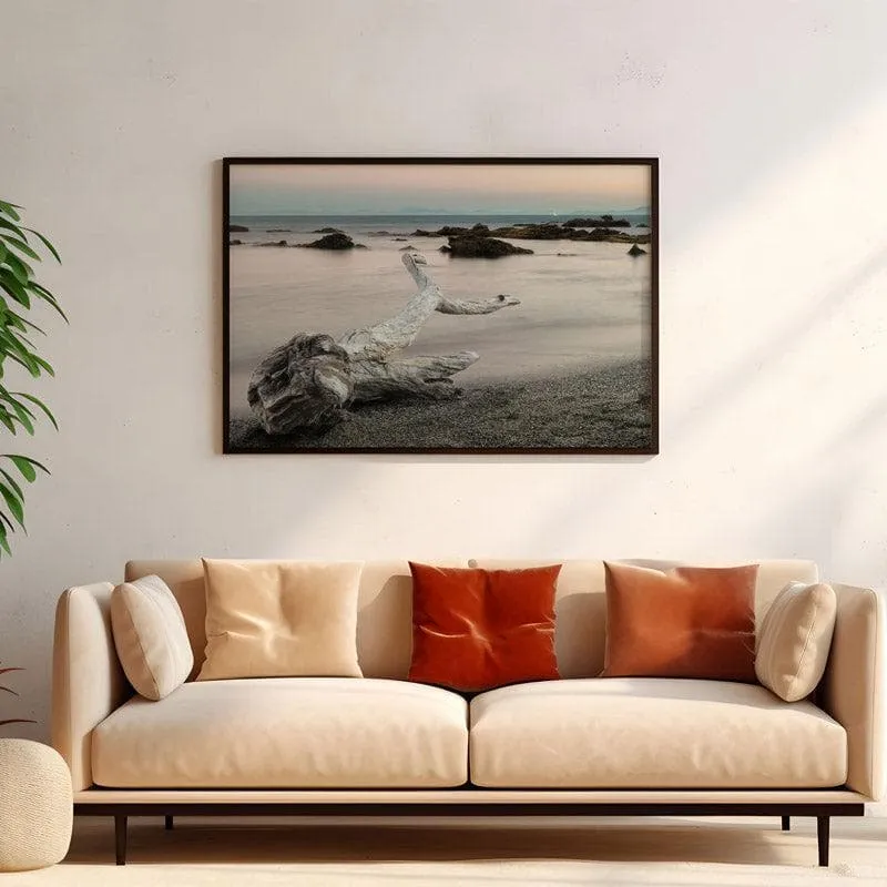 Treefish Carcass Canvas Wall Painting - Black Frame media 4