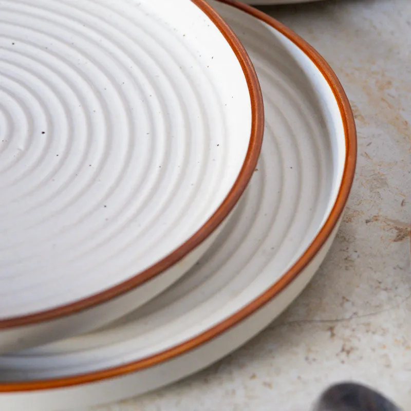 Ceraflor Ceramic Dinner Plate - Set Of Four media 7