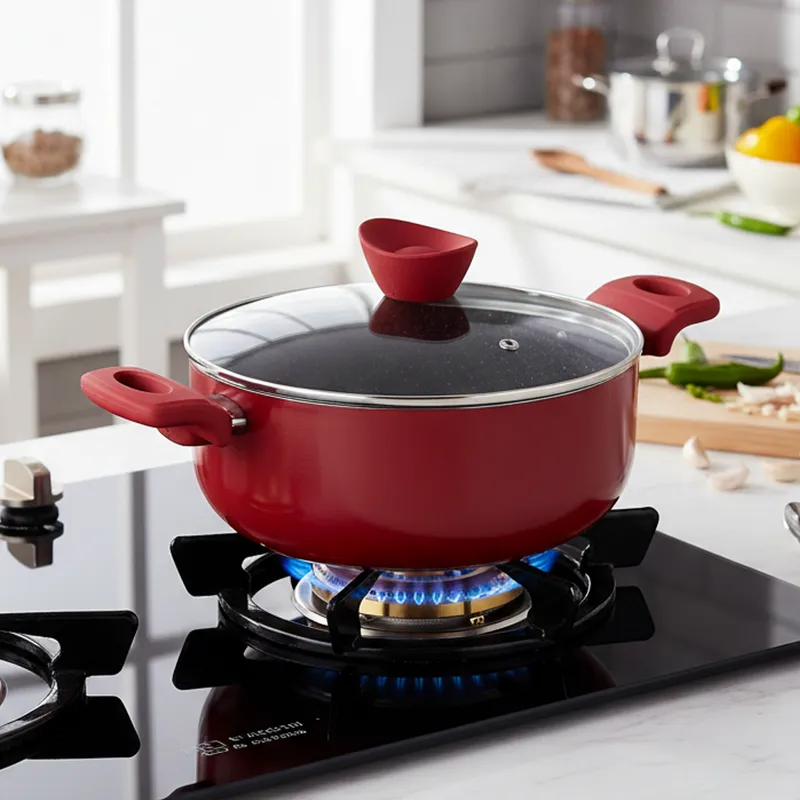 Bergner Bellini Plus Non Stick Casserole With Lid - 3500 ML media 1