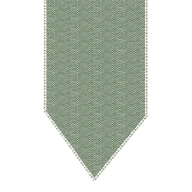 Runelle Cotton Table Runner - Green media 5