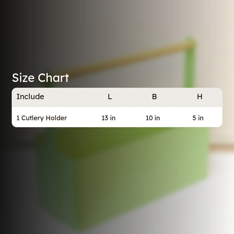 Ferrous Fun Cutlery Caddy - Green media 6