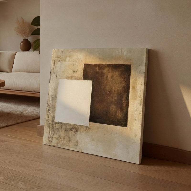 Square Forms Canvas Wall Art