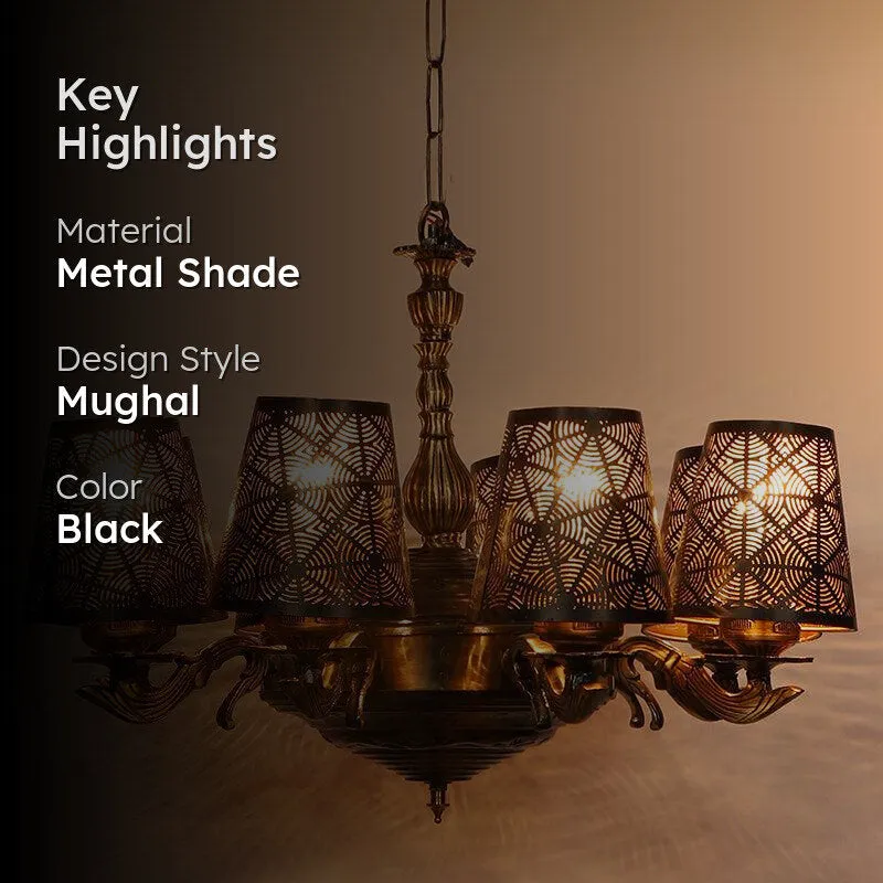 Chromo Etched Vilona Ceiling Lamp media 2