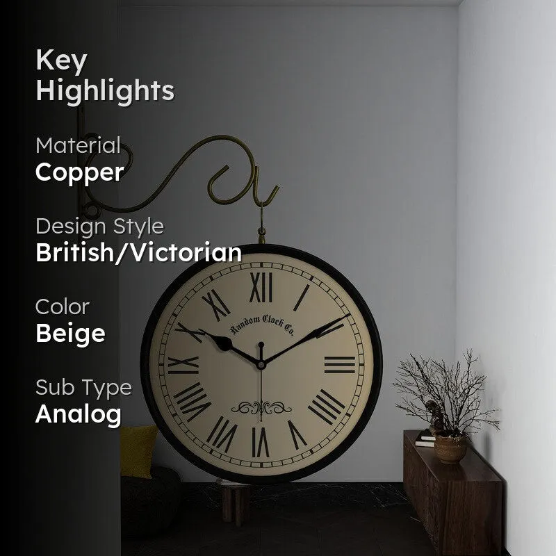 Brambleton Double Sided Wall Clock media 2