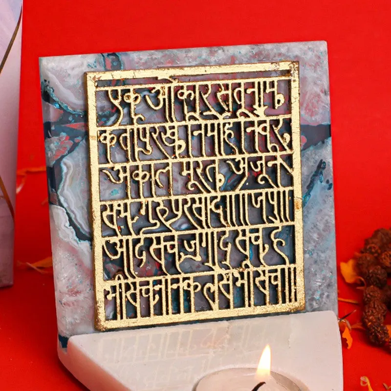 IK ONKAR Agate TeaLight Holder media 5