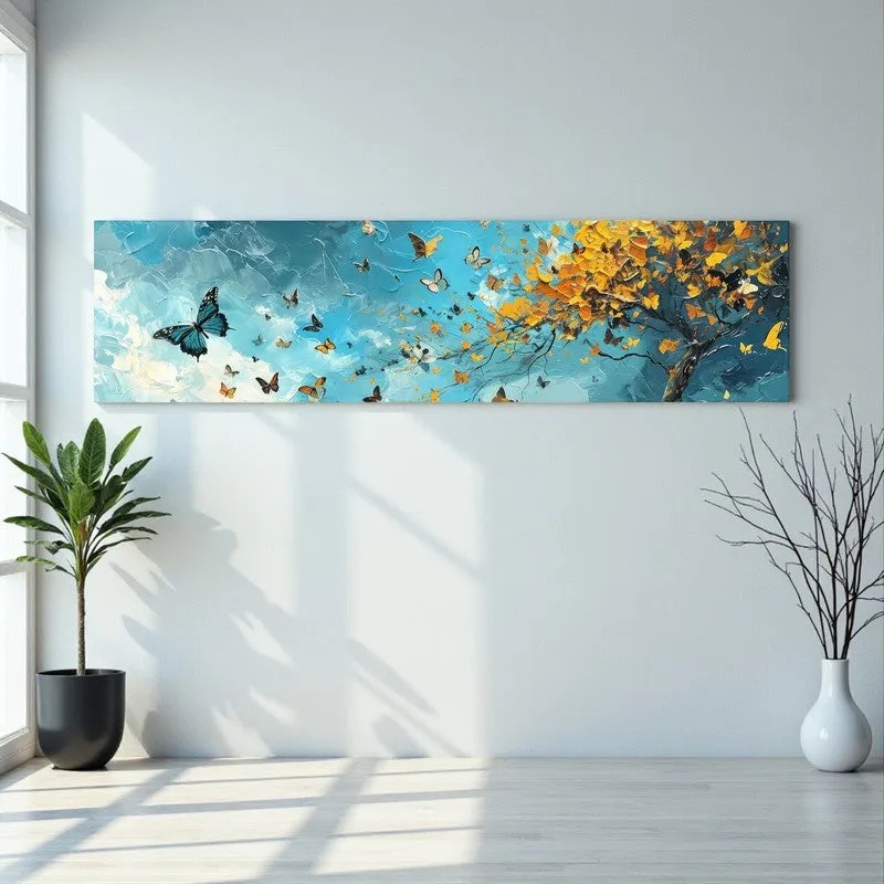 Jardin De Papillons Canvas Wall Art media 4