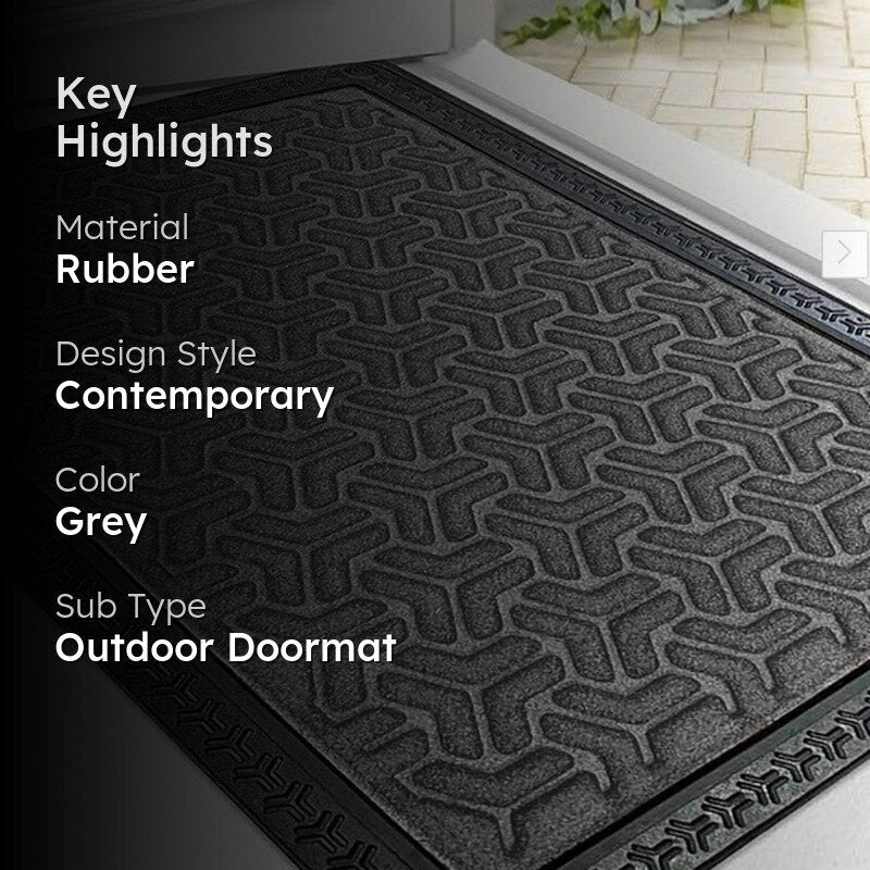 Maxo Antiskid Rubber Door Mats media 2