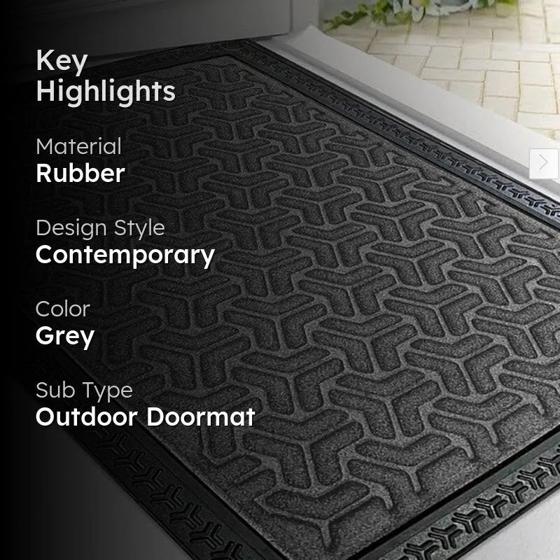 Maxo Antiskid Rubber Door Mats media 2