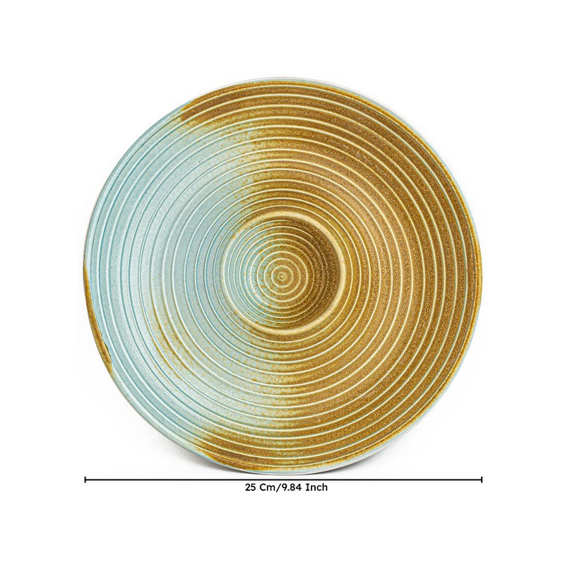 Sun Crest Ceramic Chip n Dip Platter - Copper media 10