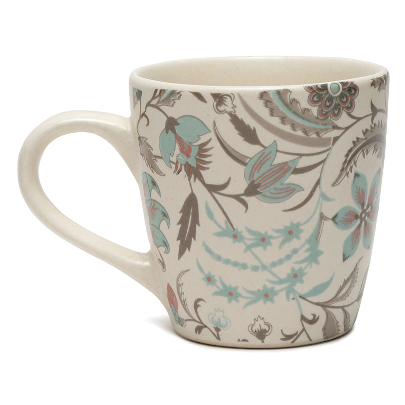 Orchid Stoneware Tea Cup (220 mL Each) - Set Of Six media 5