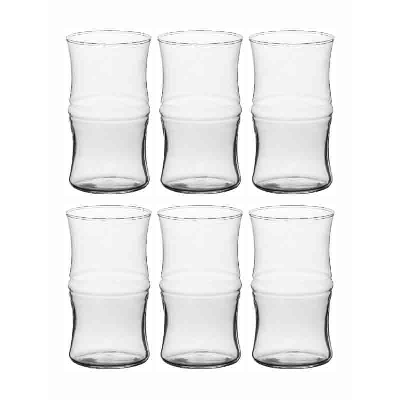 Solitary Glass Tumbler (440 ml ) - Set of Six media 4