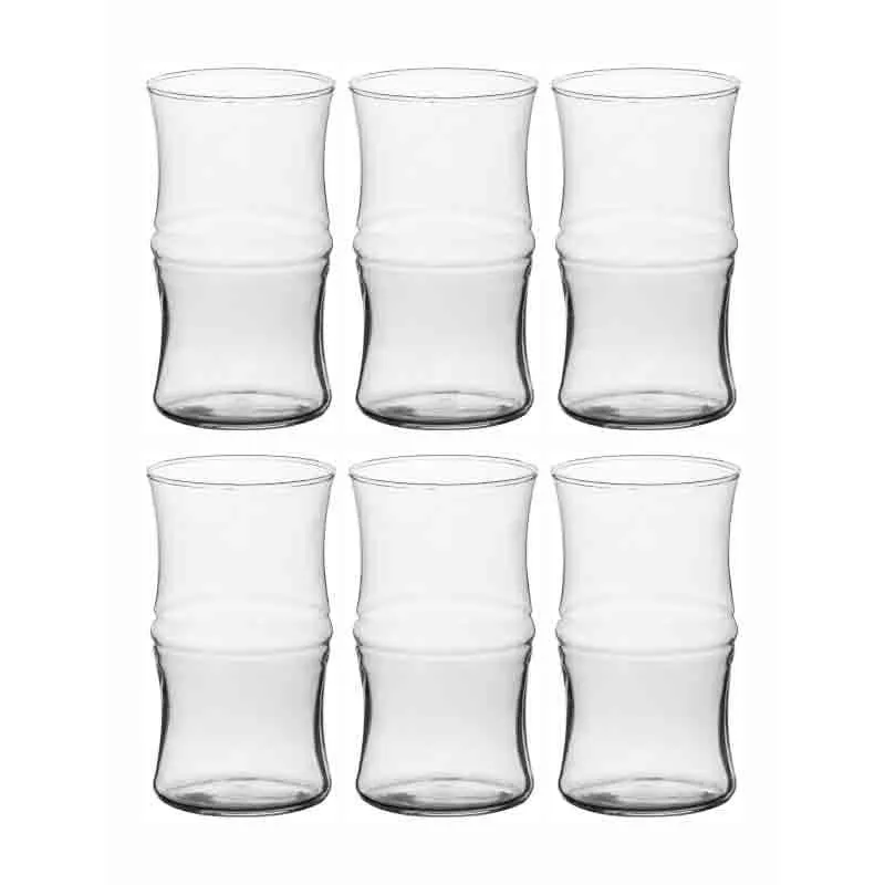 Solitary Glass Tumbler (440 ml ) - Set of Six media 4